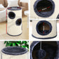 Cat Tree Scratching Post 70cm Tower Condo House Furniture Wood