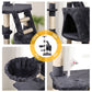 Cat Tree 120cm, Wood Multi-Level Scratching Post Tower Condo