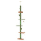 Cat Tree Tower Scratching Post Scratcher - Floor to Ceiling Cats Bed 290cm