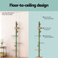 Cat Tree Tower Scratching Post Scratcher - Floor to Ceiling Cats Bed 290cm