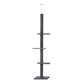 Cat Tree 290cm Tower Scratching Post Scratcher Floor-to-Ceiling Bed - Grey