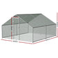 Chicken Coop Cage 3x4x2M Galvanized Steel