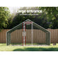 Chicken Coop Cage 3x4x2M Galvanized Steel
