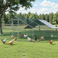 Chicken Coop Cage 3x6x2M Galvanized Steel PET CHICK B