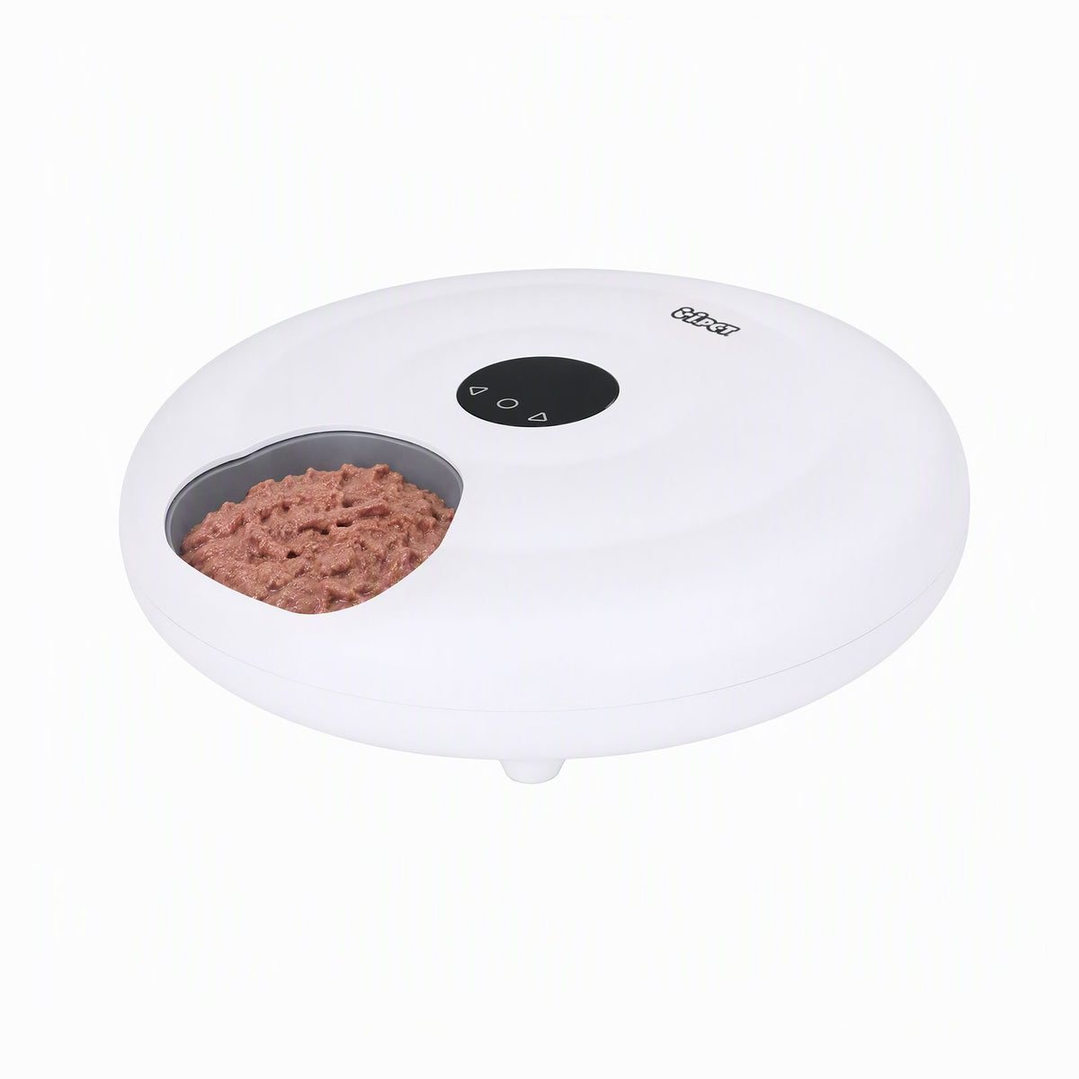 i.Pet Automatic Cat Feeder Wet & Dry Food 6 Compartments Per 150ml WiFi White
