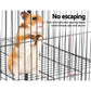 Rabbit Cage 4 Level Pet Hutch Bird Ferret Parrot Aviary Cat Hamster Castor 142cm