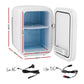 Glacio Mini Fridge Portable 22L White Electric Cooler Warmer Car Office 12V 220V