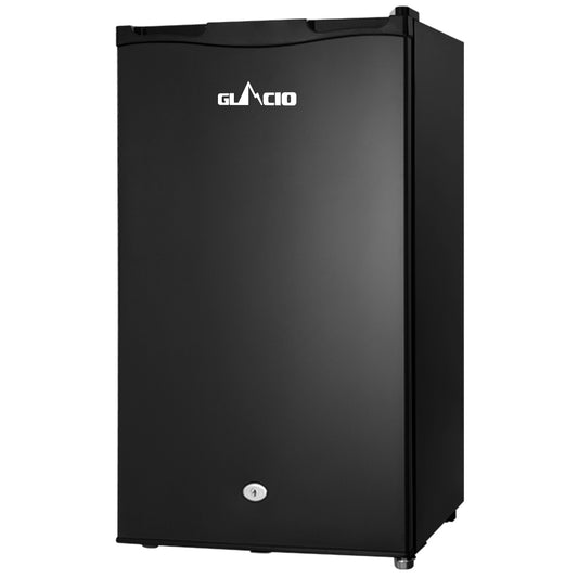 Black Portable Fridge 95L Bar Freezer Cooler Upright 12V 24V 240V 4wd