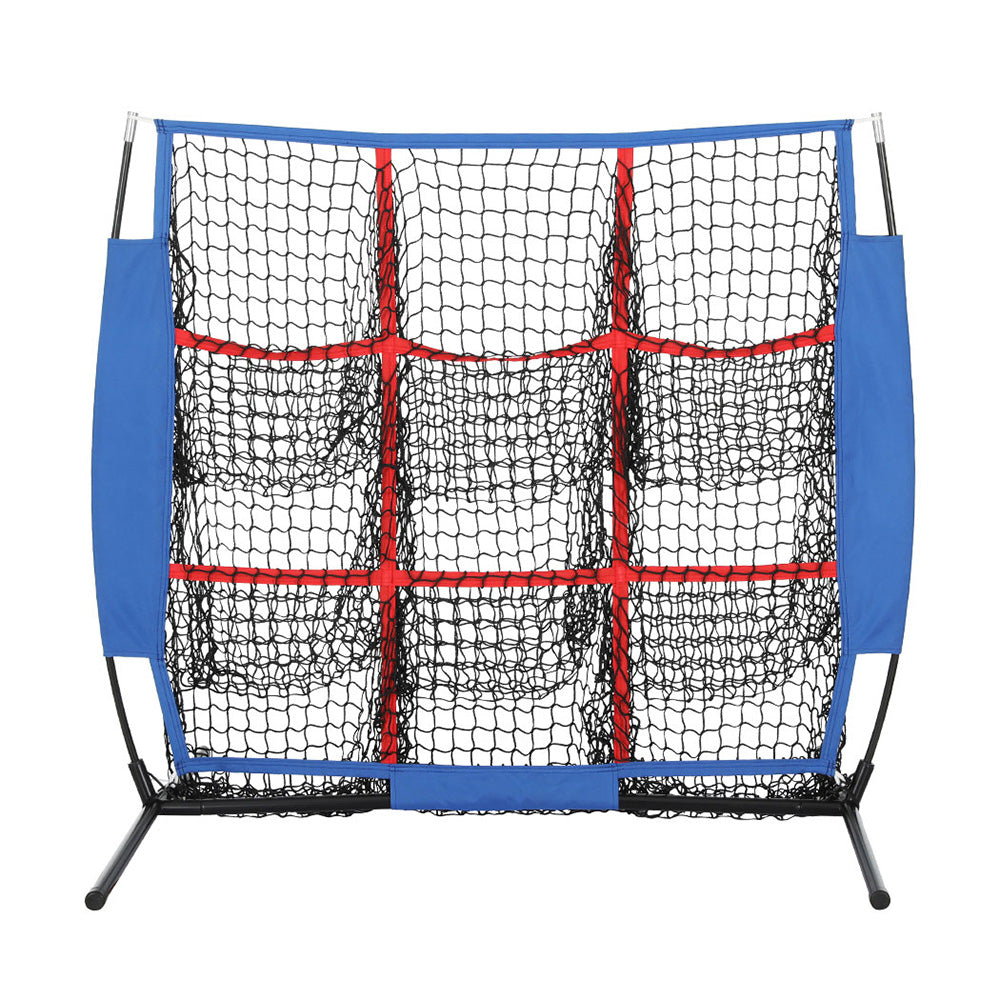 Football Net Baseball Pitching Soccer Goal Training Aid 9 Target Zone