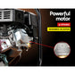 High Flow Water Pump 2in, Black/Red