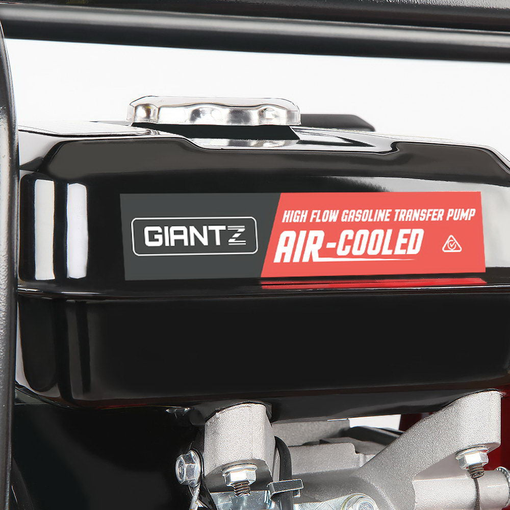 High Flow Water Pump 2in, Black/Red