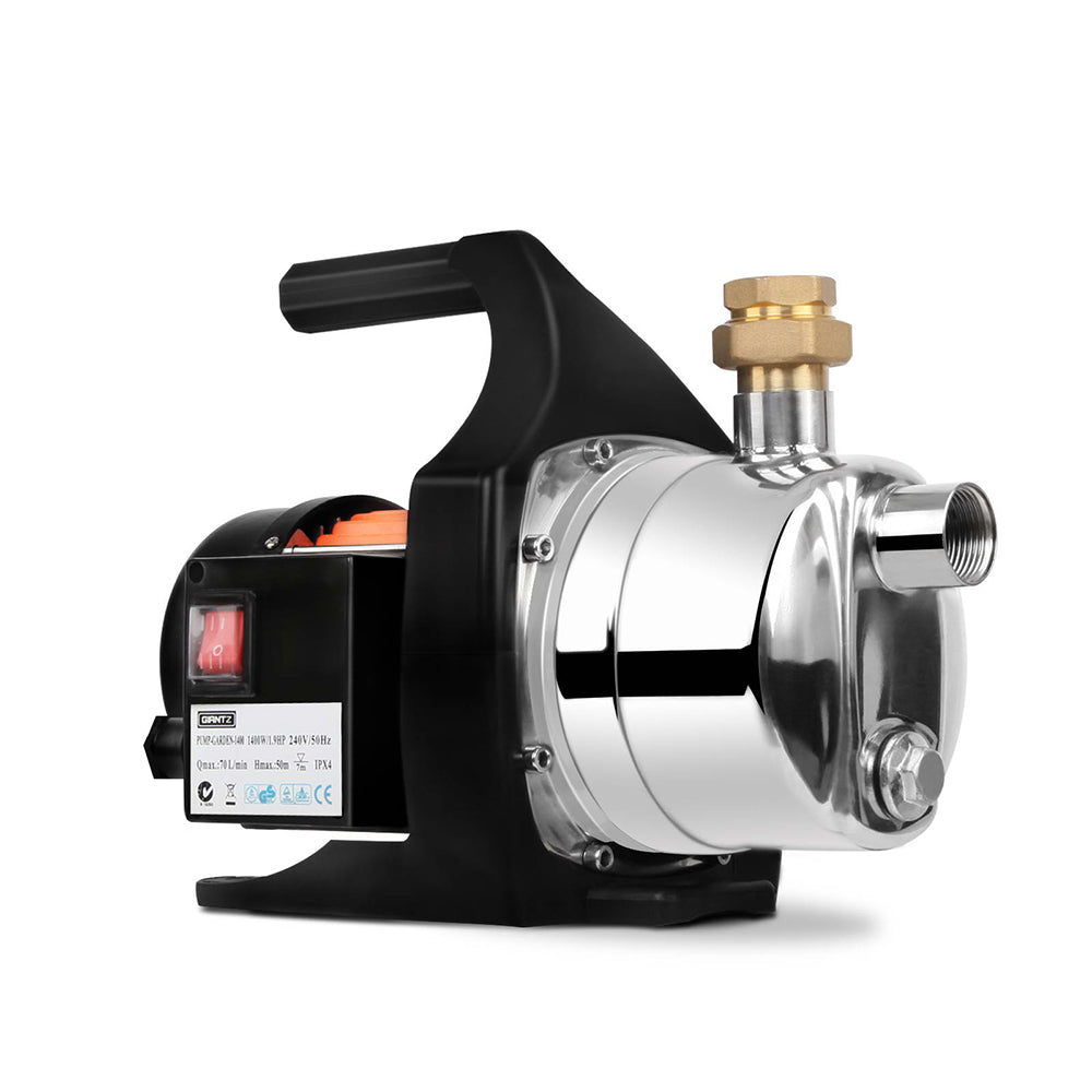 Garden Water Jet Pump High Pressure 1500W Tank Rain Farm Irrigation