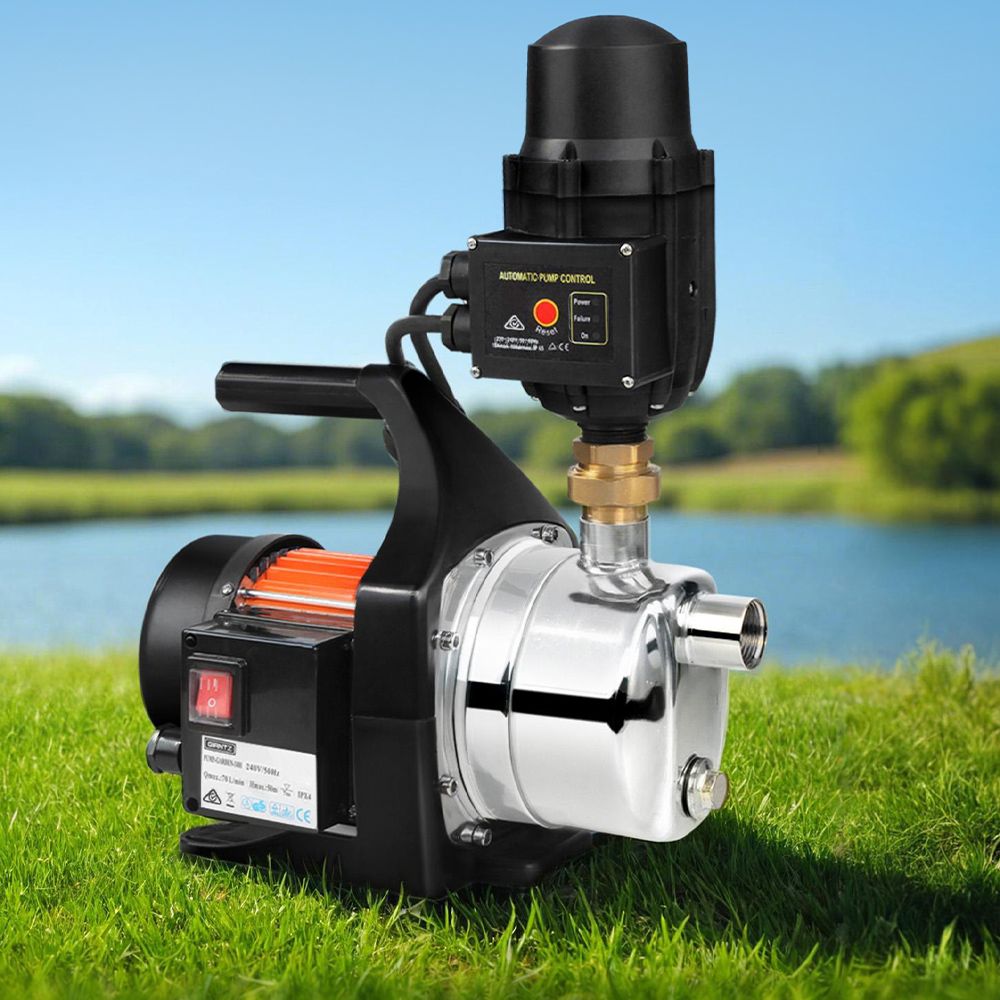 Garden Water Pump 1500W High Pressure with Auto Controller
