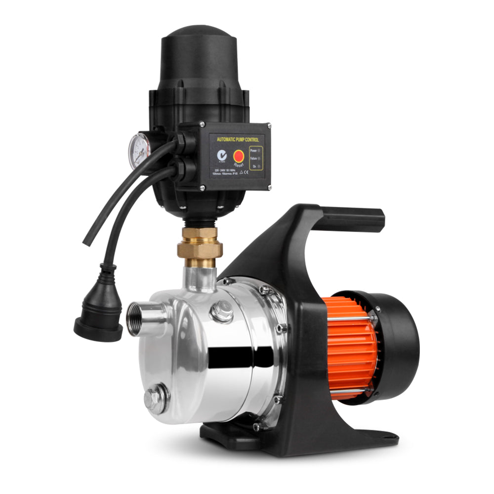Garden Water Pump 1500W High Pressure with Auto Controller