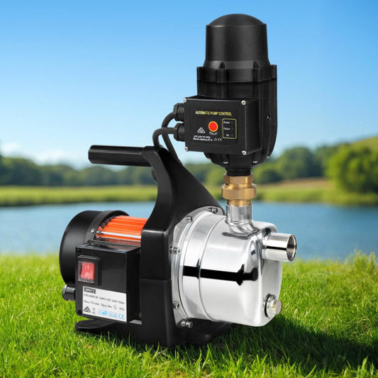 Garden Water Pump 1500W High Pressure with Auto Controller