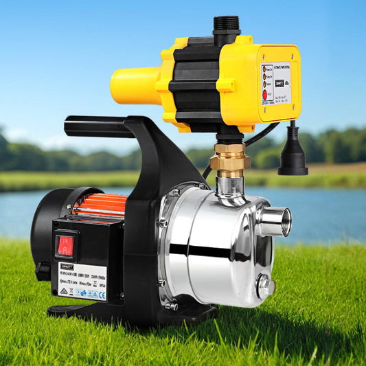 Garden Water Pump 1500W High Pressure with Auto Controller