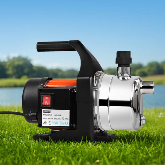 Garden Water Pump Stainless Steel 800W