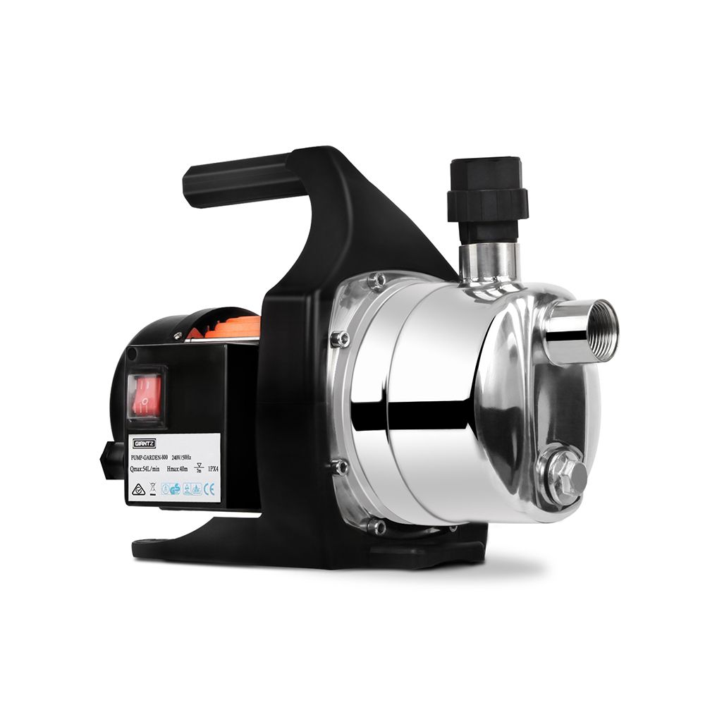 Garden Water Pump Stainless Steel 800W
