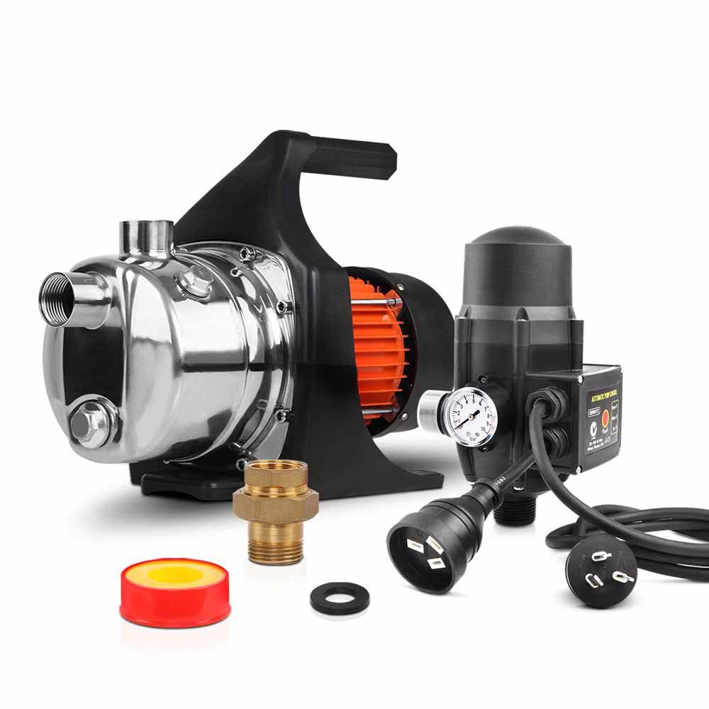 High‑Pressure Garden Water Pump, 800 W, Auto Controller