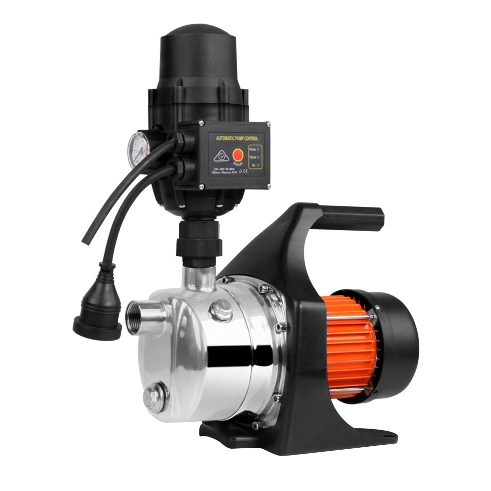 High‑Pressure Garden Water Pump, 800 W, Auto Controller