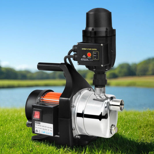 High‑Pressure Garden Water Pump, 800 W, Auto Controller