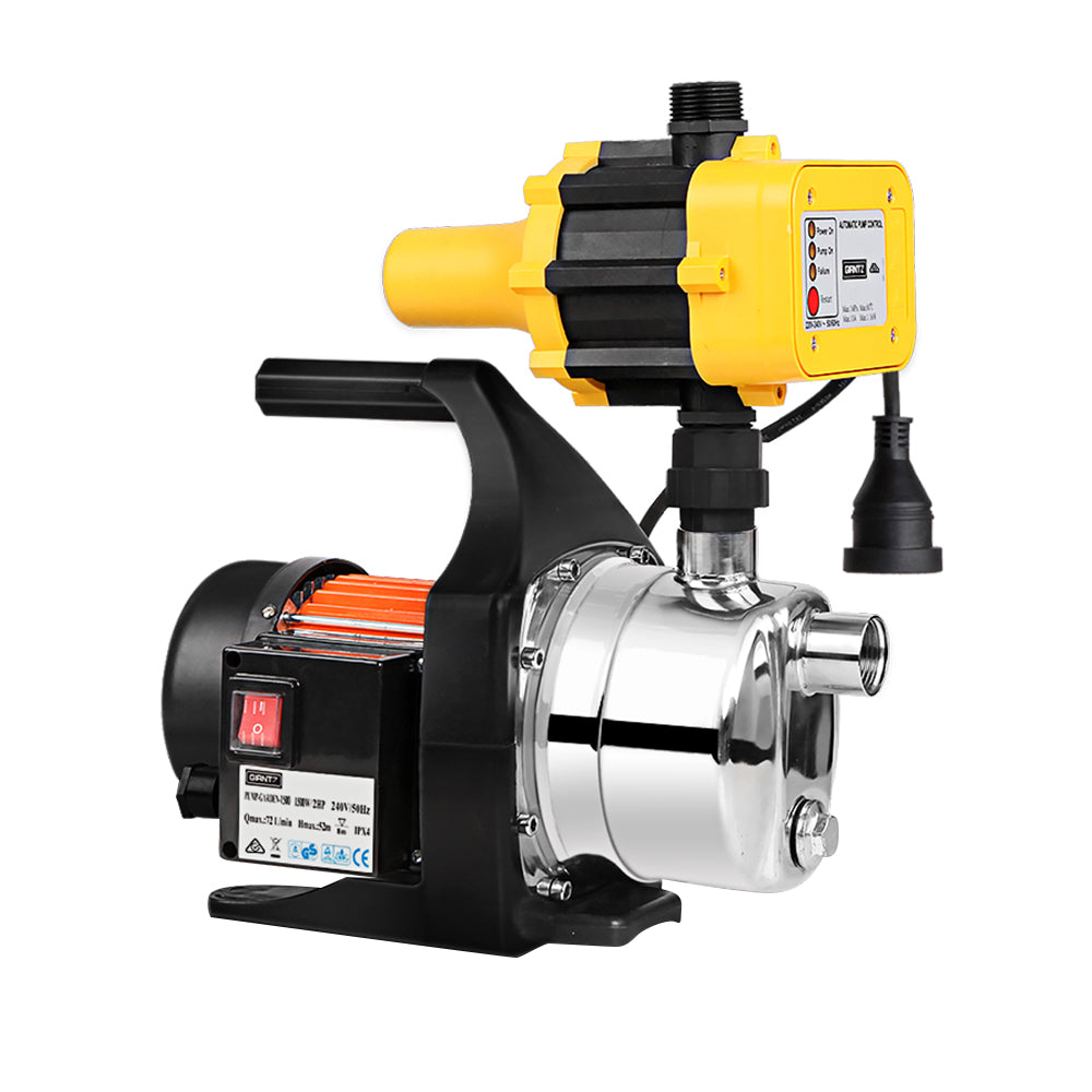 Garden Water Pump 800W High Pressure with Auto Controller
