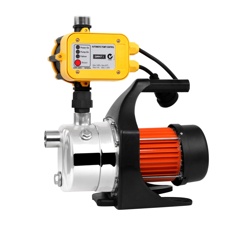 Garden Water Pump 800W High Pressure with Auto Controller