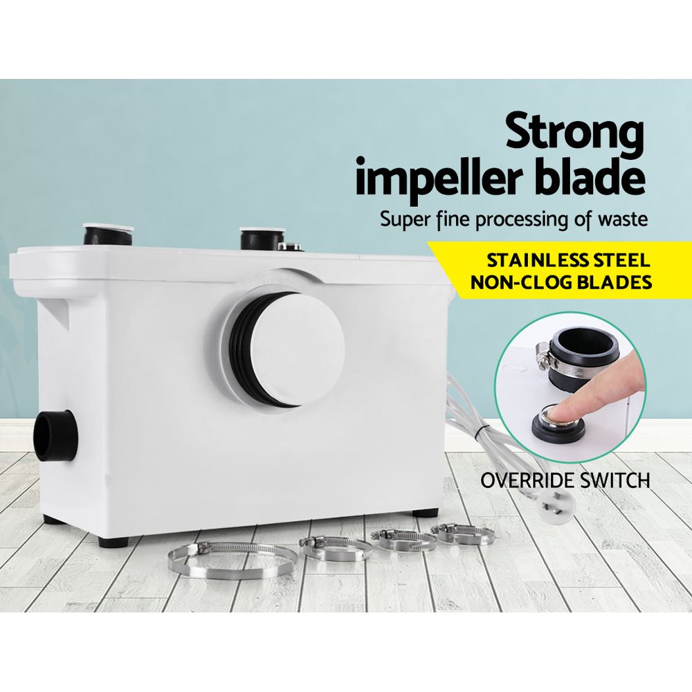 Macerator Sewerage Pump Waste Water Marine Toilet Disposal Unit Laundry Basement Mac