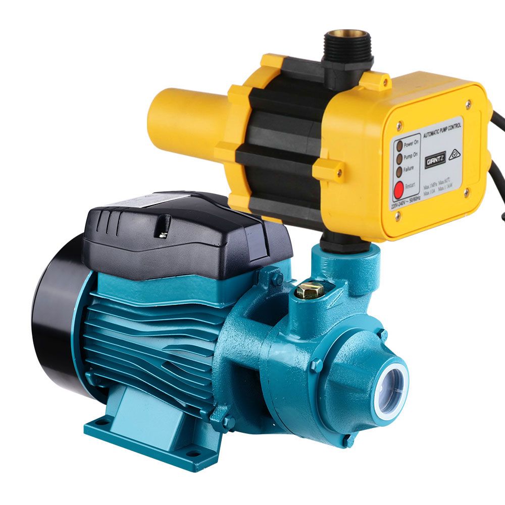Auto Peripheral Water Pump Clean Garden Farm Rain Tank Irrigation - QB60 Yellow