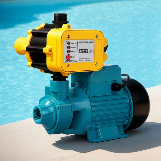 Auto Peripheral Pump Clean Water Garden Farm Rain Tank Irrigation QB80