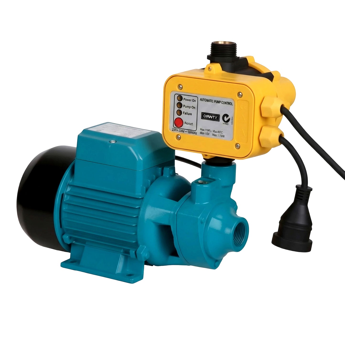 Auto Peripheral Pump Clean Water Garden Farm Rain Tank Irrigation QB80