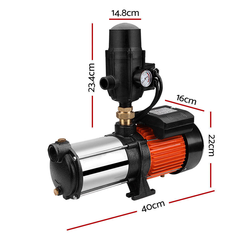 High‑Pressure Water Pump, Multi‑Stage, Farm Rain Tank, Garden