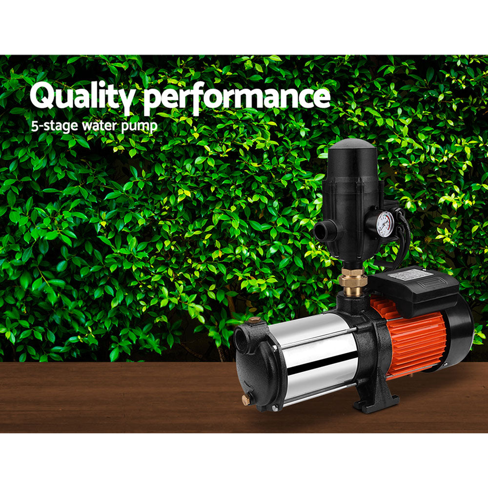High‑Pressure Water Pump, Multi‑Stage, Farm Rain Tank, Garden