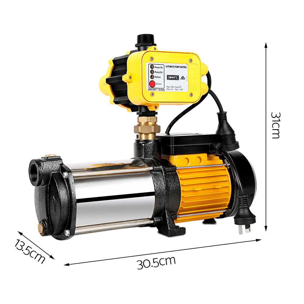 Water Pump High Pressure Multi-Stage Copper Motor Garden Farm Irrigation