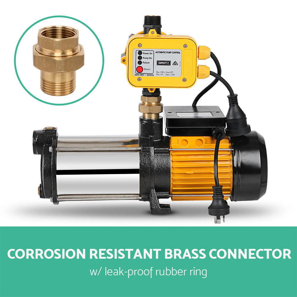 Water Pump High Pressure Multi-Stage Copper Motor Garden Farm Irrigation