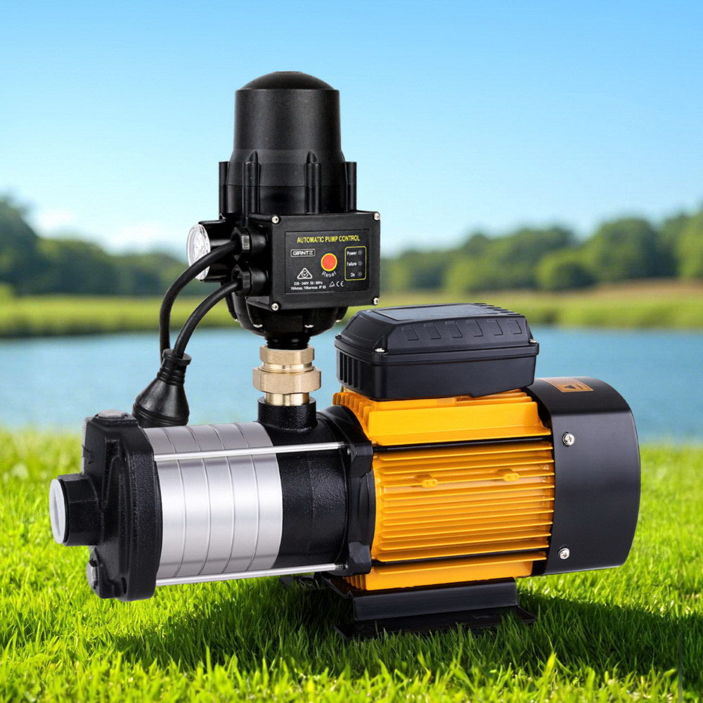 Water Pump 2500W Multi-Stage Pressure Rain Tank Farm House Irrigation