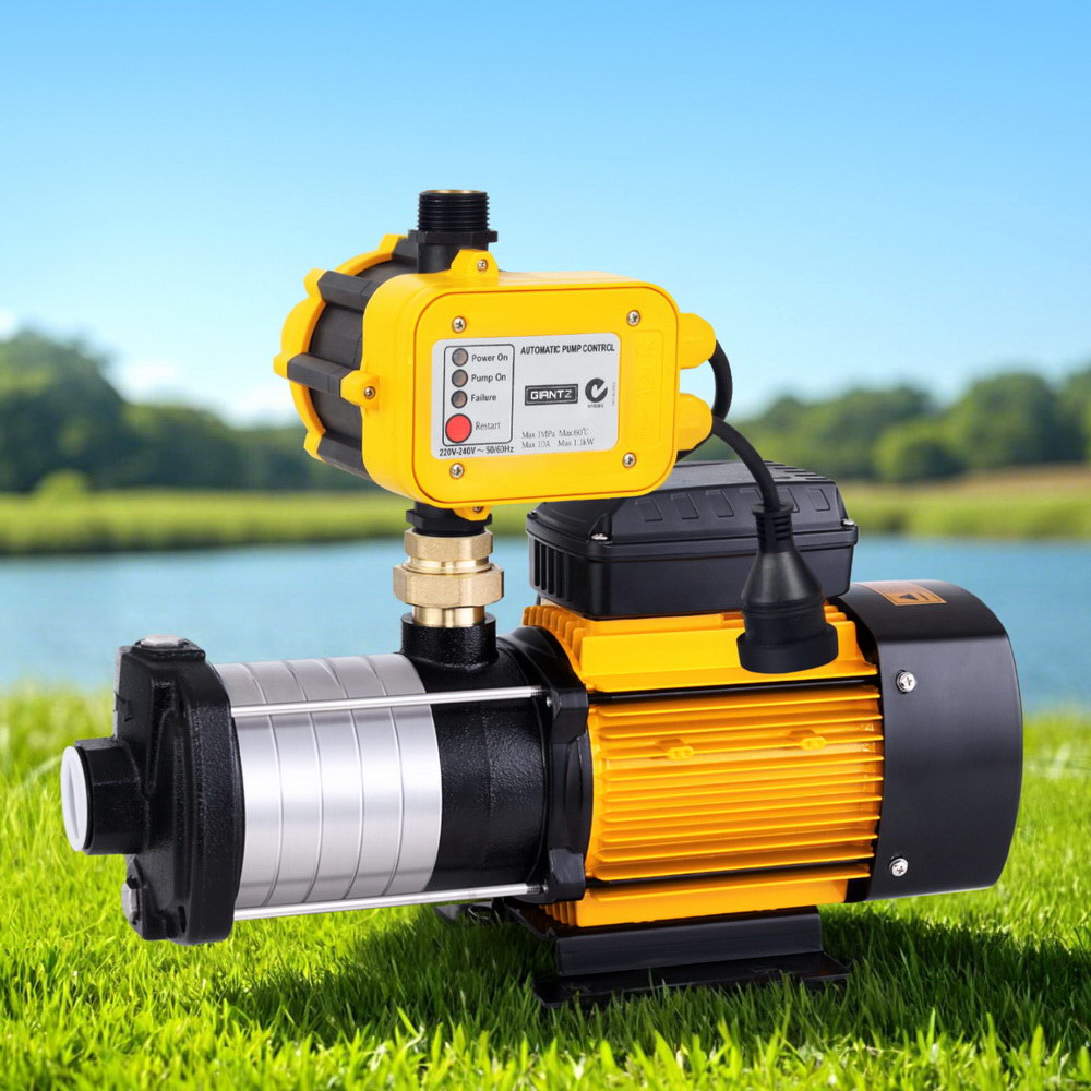 Water Pump Multi-Stage Pressure Rain Tank Garden Farm House Irrigation 2500W