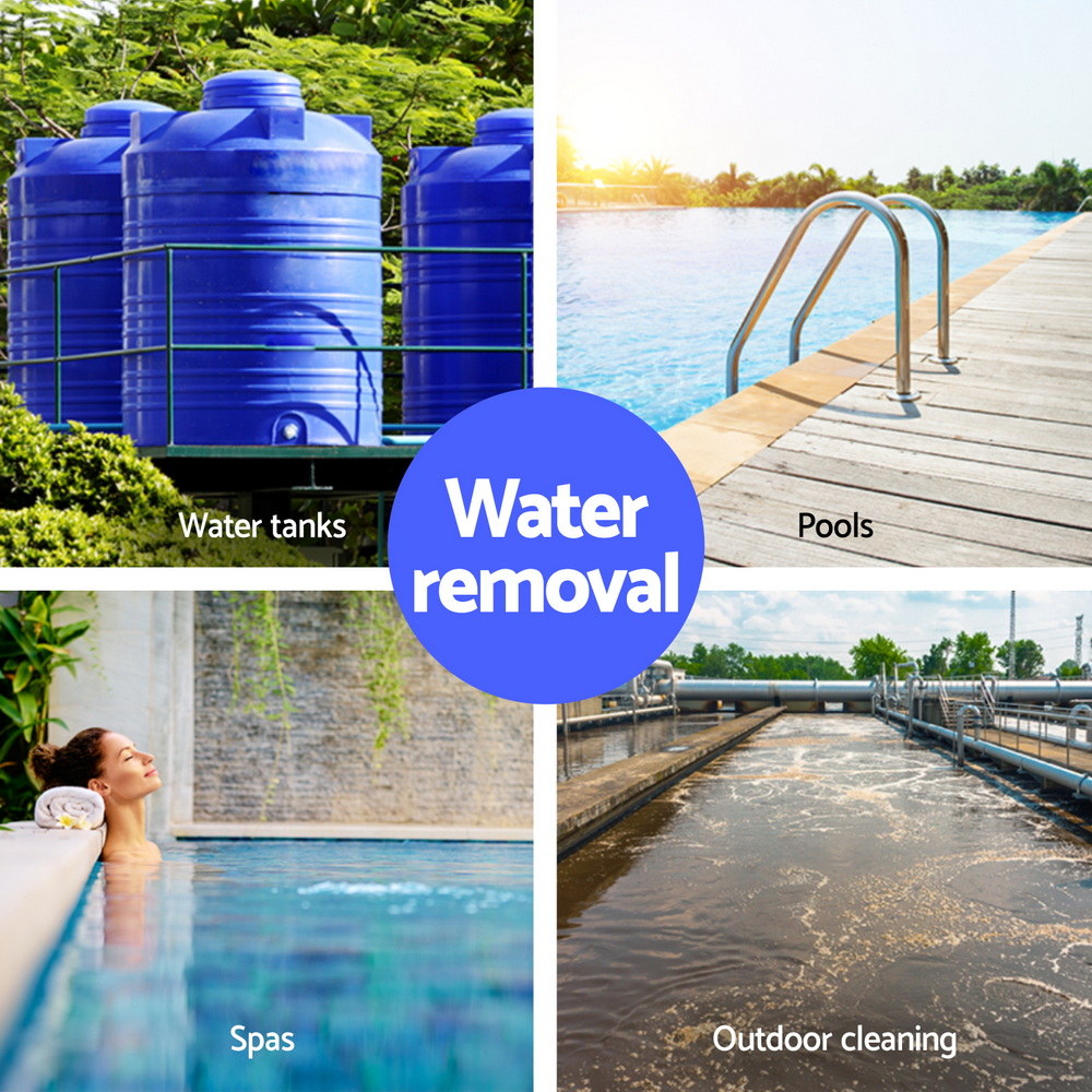 Garden Submersible Pump 550W Dirty Water Bore Tank Well Steel Sewerage