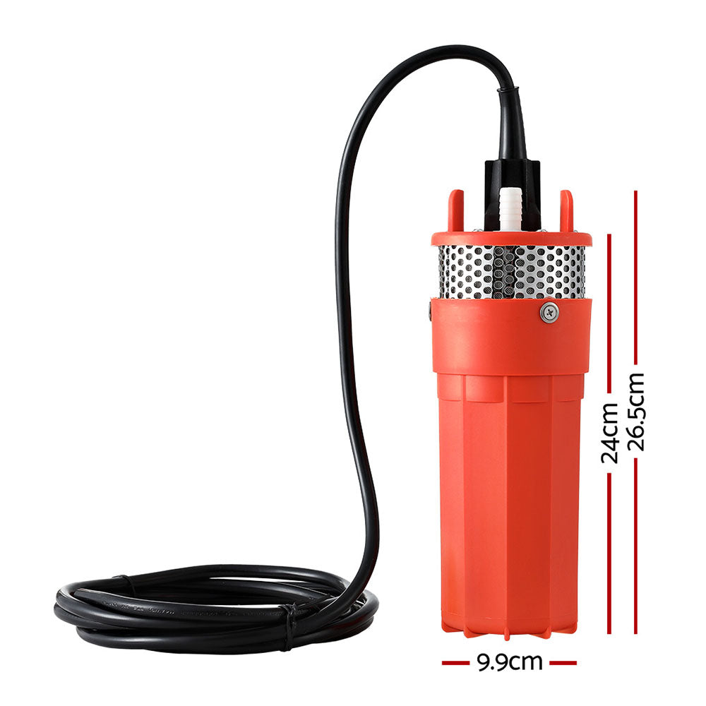 Submersible Solar Water Pump 24V 70M Head Deep Well Bore Self-priming