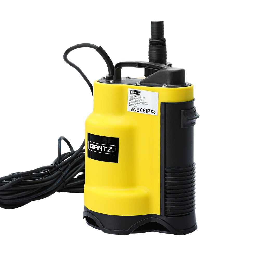 Garden Water Submersible Pump 400W Dirty Bore Sewerage Tank Well†Steel