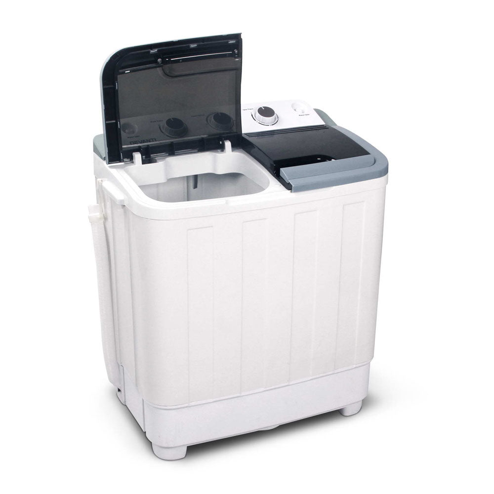 Mini Portable Washing Machine 4.6KG - White