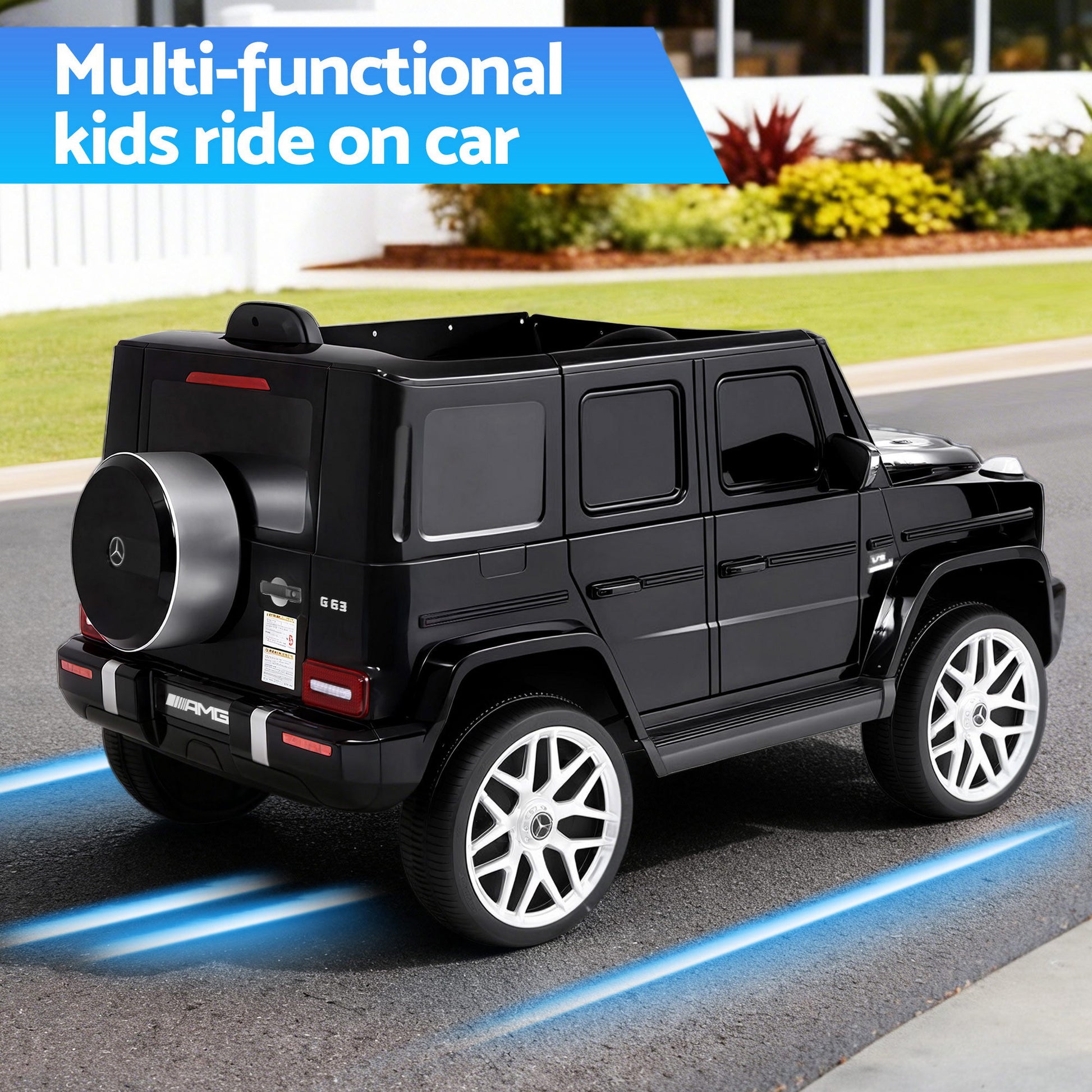 Ride-On Car for Kids AMG Licensed Remote 12V Toy Vehicle