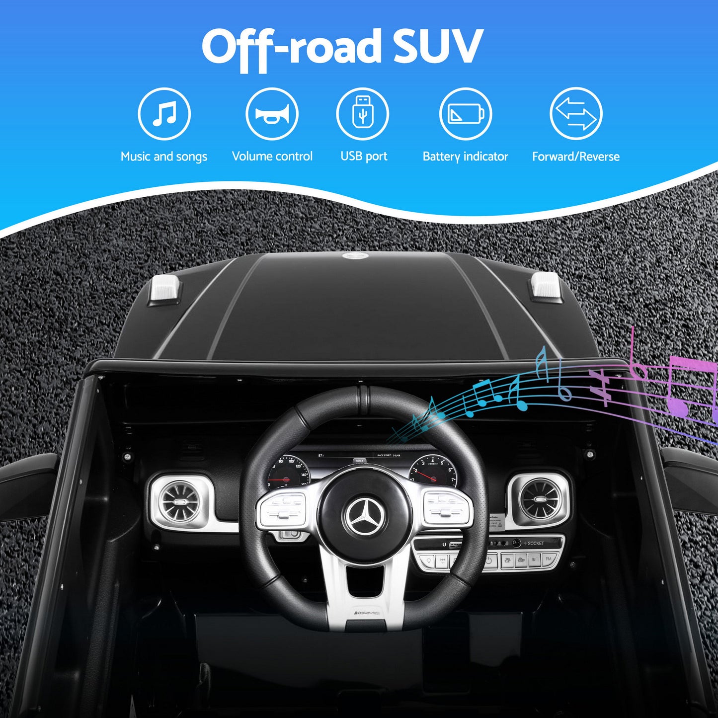 12v ride car amg with licensed toy vehicle mercedes