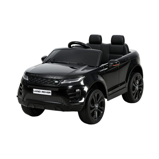 Kids Ride On Car Licensed Land Rover 12V Car Toys Battery Remote Black