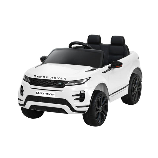 Kids Ride On Car Licensed Land Rover 12V Car Toys Battery Remote White