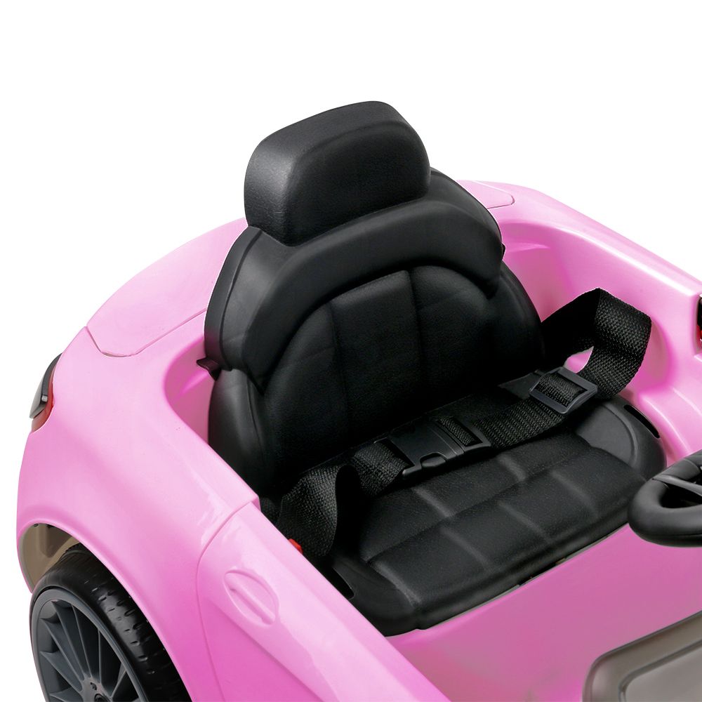 Pink Ride Car Toy Battery with Powered Design