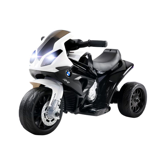 Kids Ride-On Motorbike Licensed S1000RR Motorcycle Car - Black