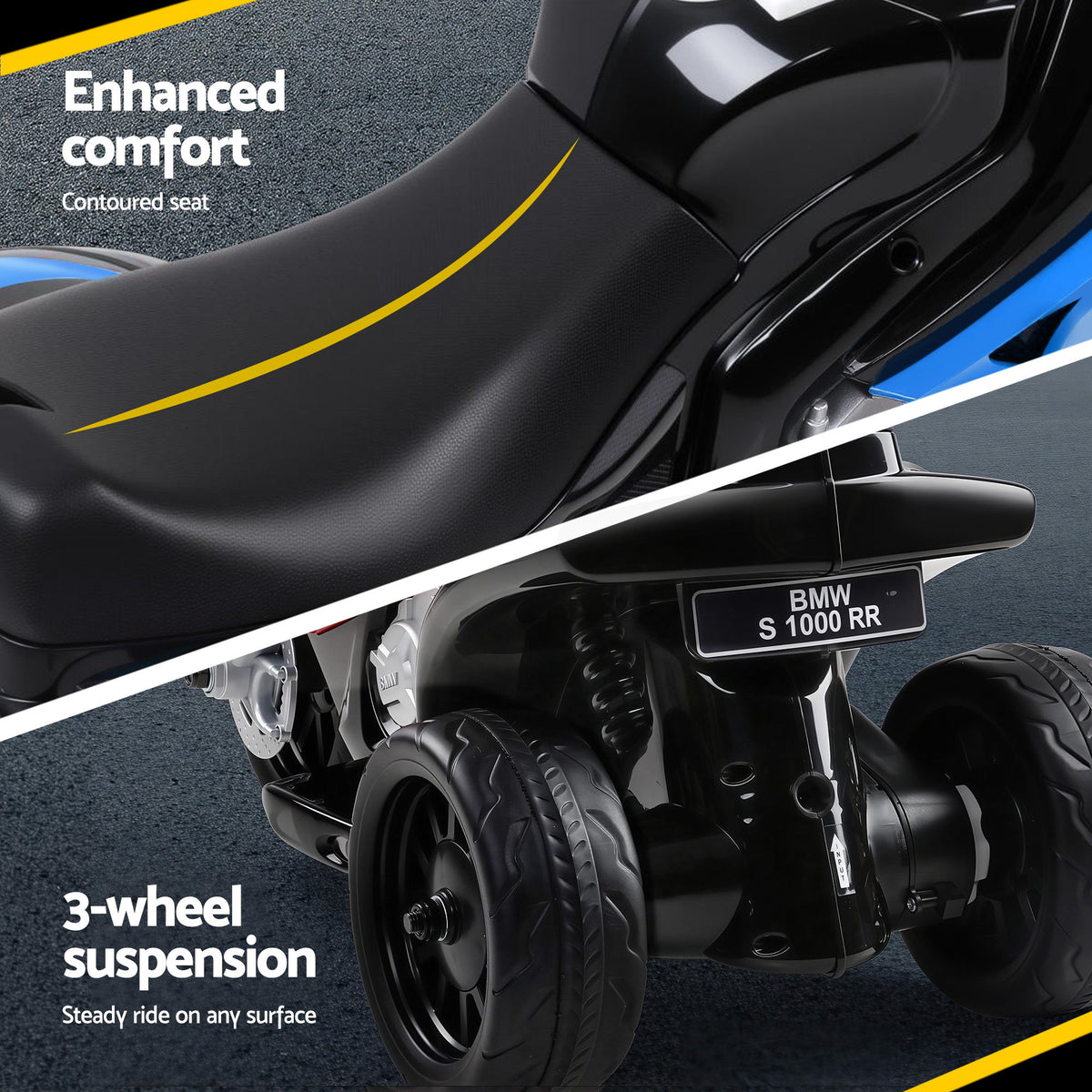 Bmw Motorbike Electric Toy Blue