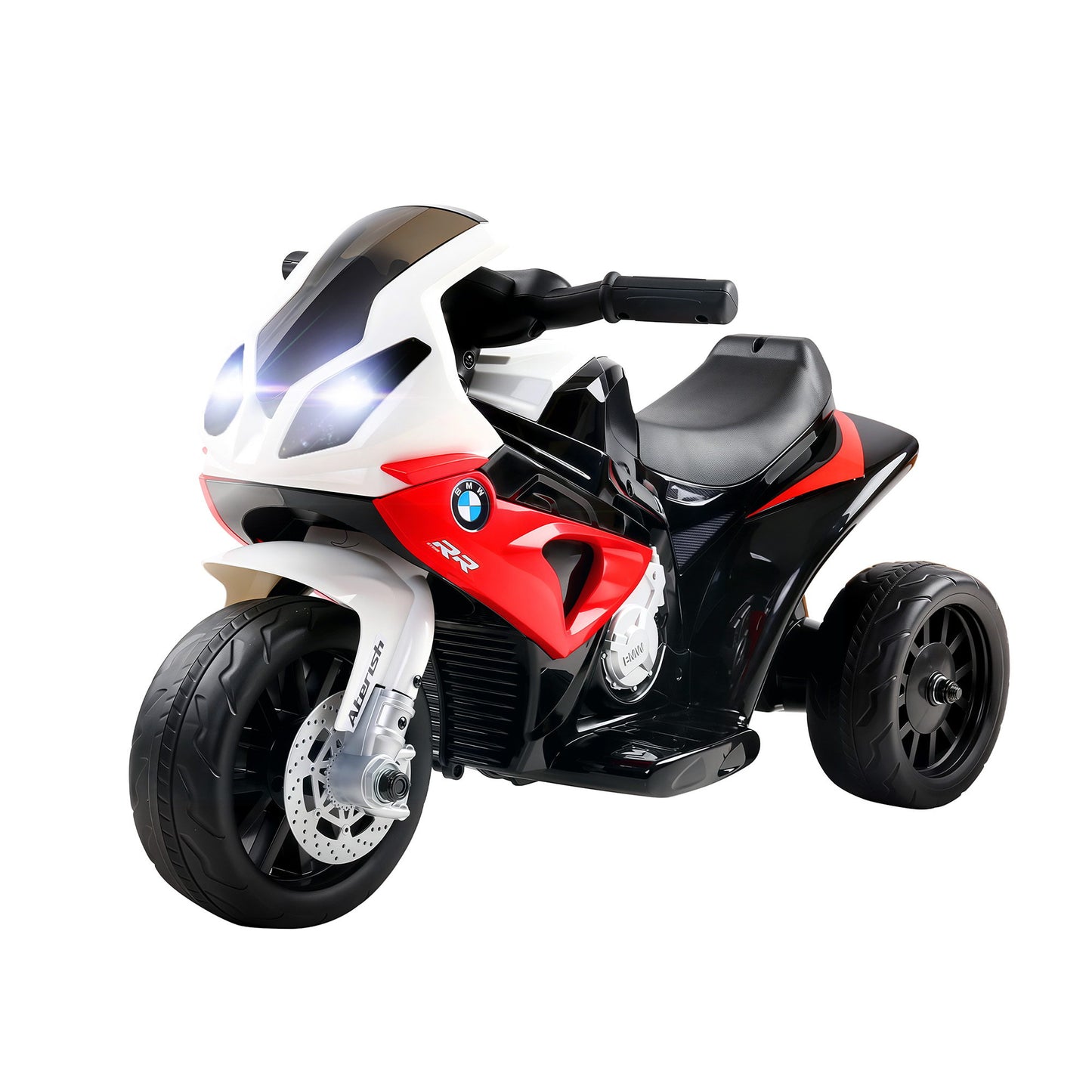 Kids Ride On Motorbike Licensed Motorcycle Car Red