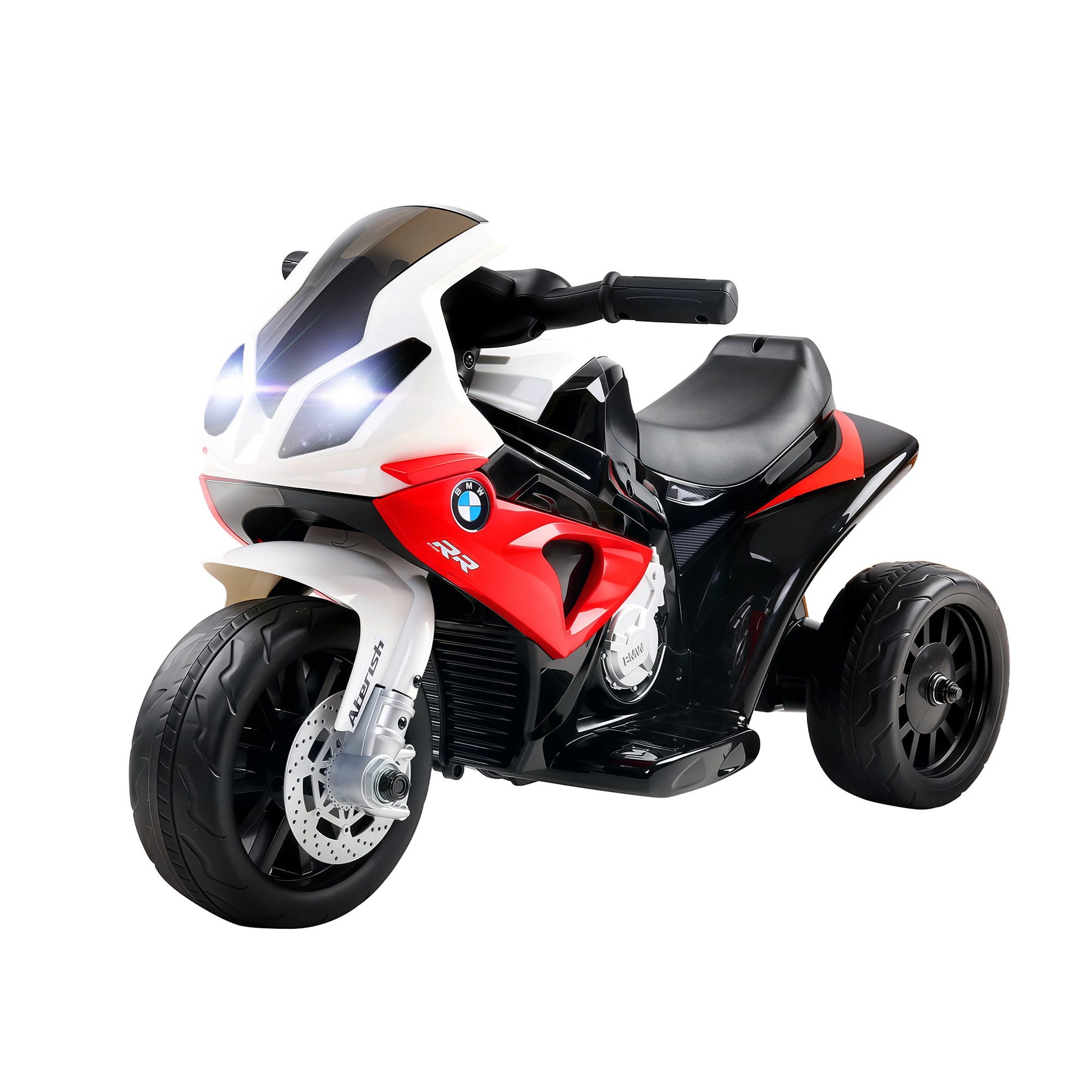 Kids Ride On Motorbike Licensed Motorcycle Car Red